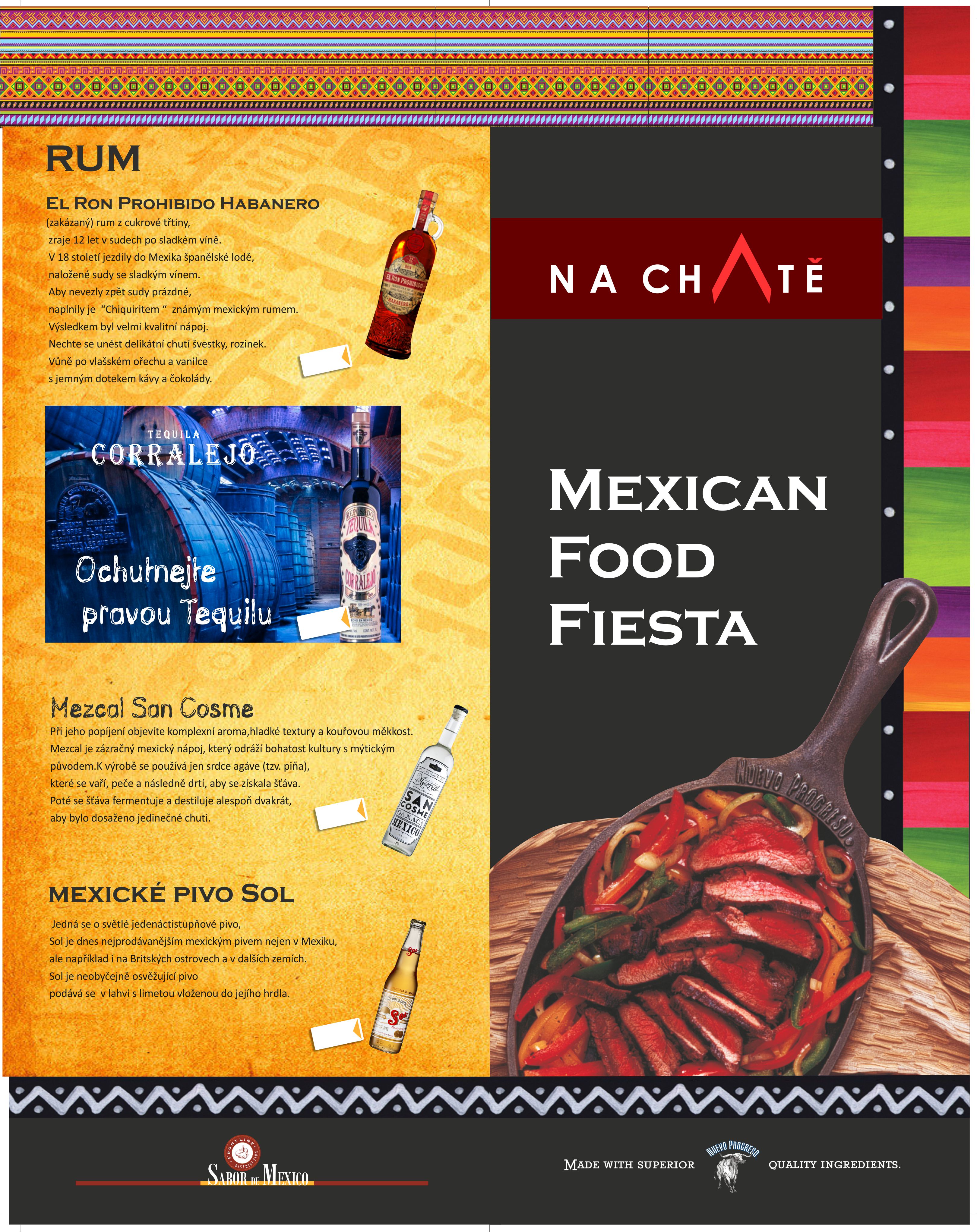 Mexican food fiesta